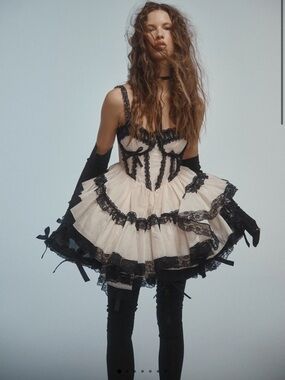Selkie Moulin Rouge Corset Mini Dress